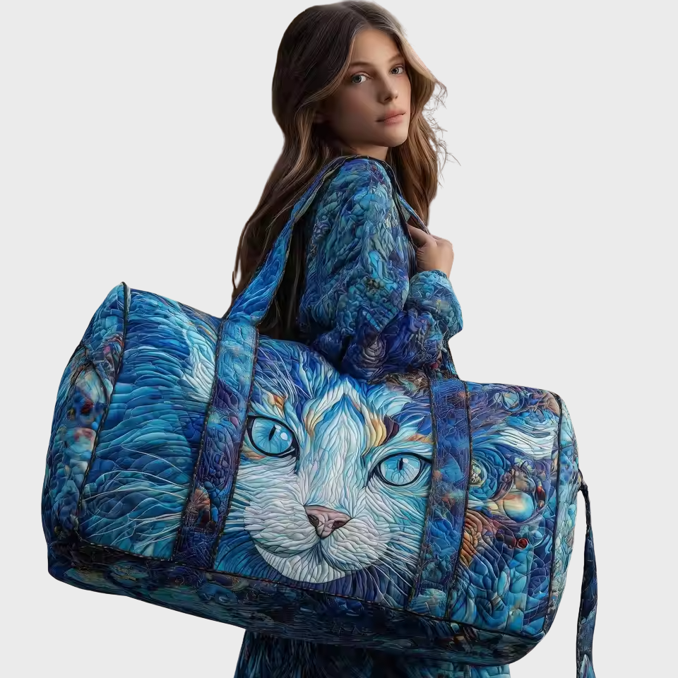 キルティング旅行バッグ「カエデ」
