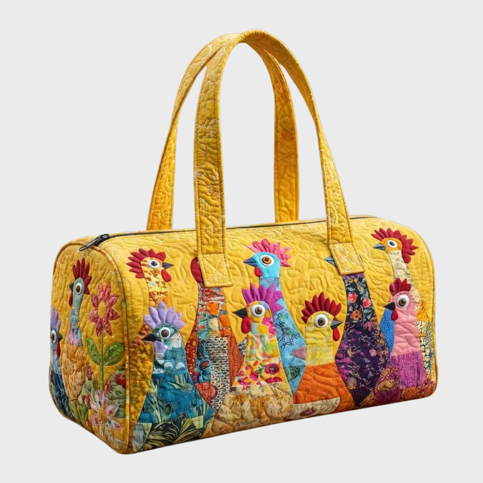キルティング旅行バッグ「ユウコ」
